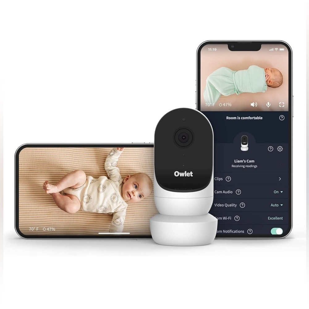 New! Owlet Cam Smart Video Baby Monitor with Video Camera and Audio